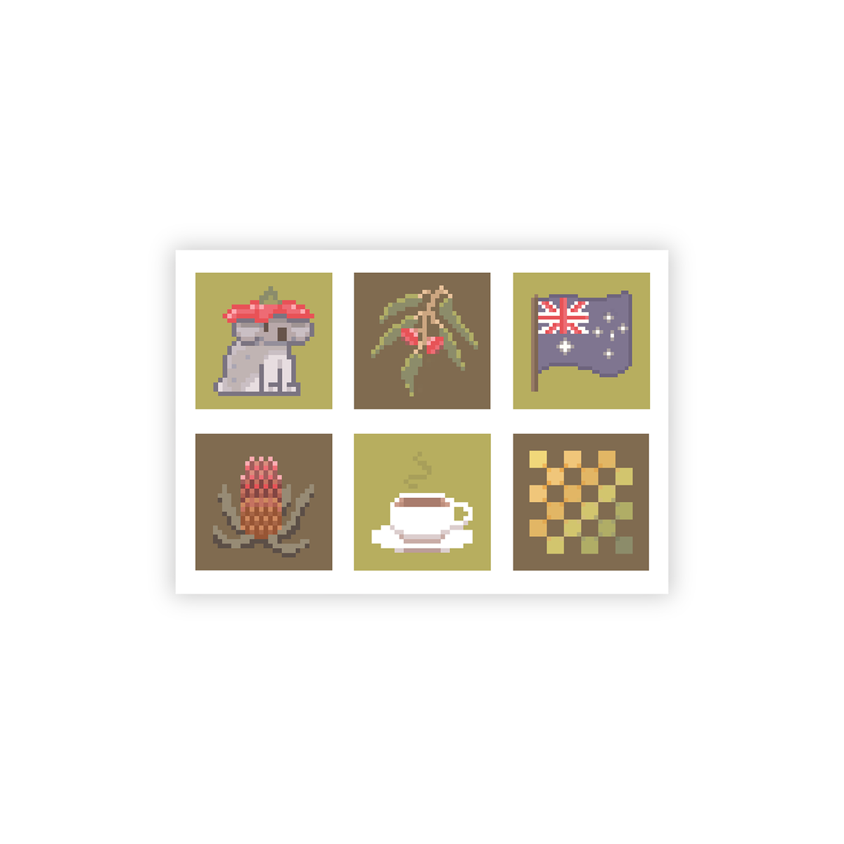 Aussie - Sticker Sheet