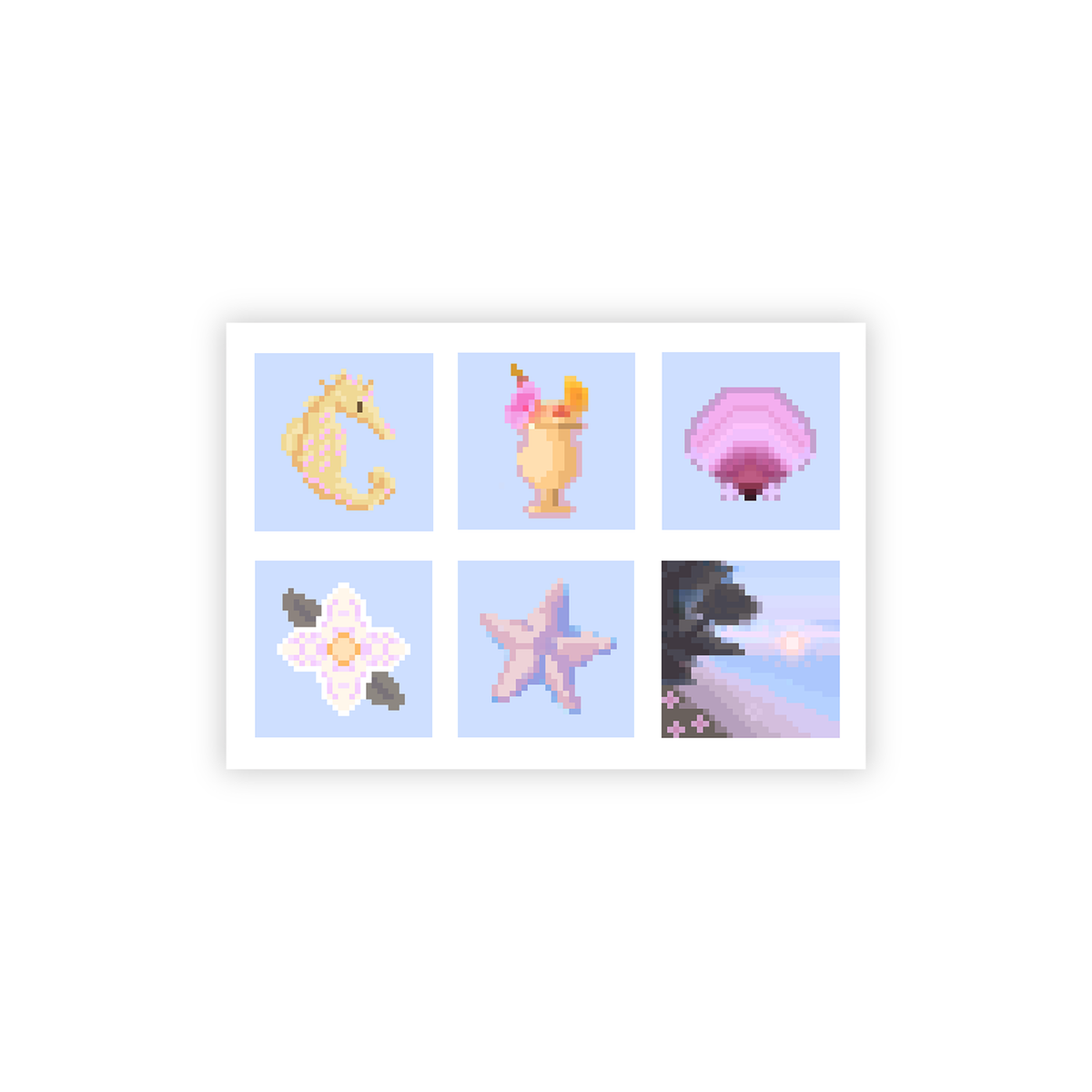 Amy's Ocean - Sticker Sheet