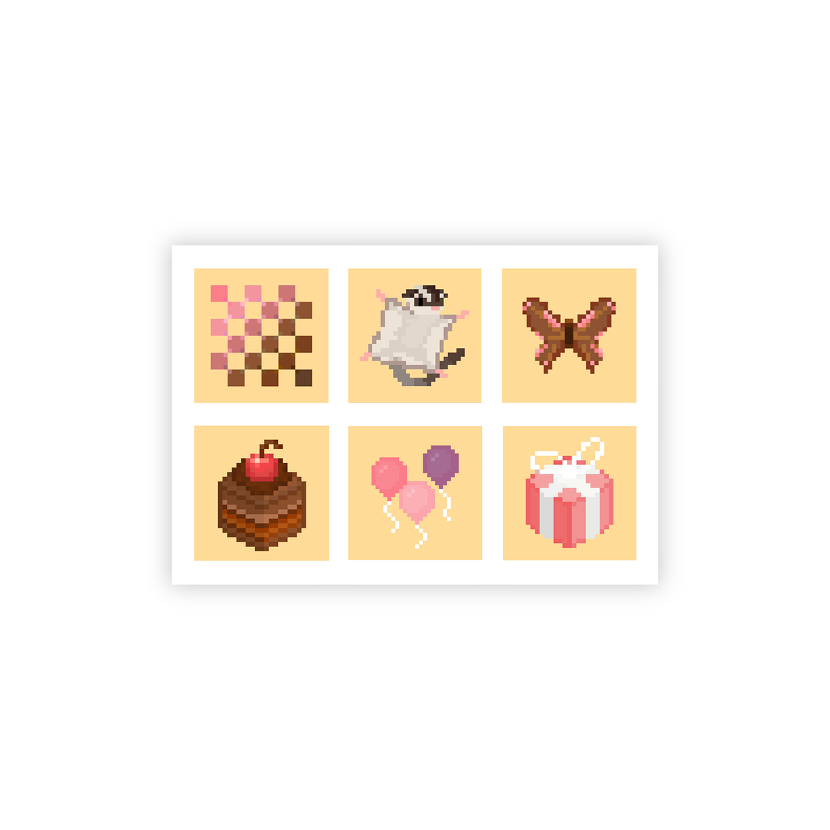 Birthday Sugar - Sticker Sheet