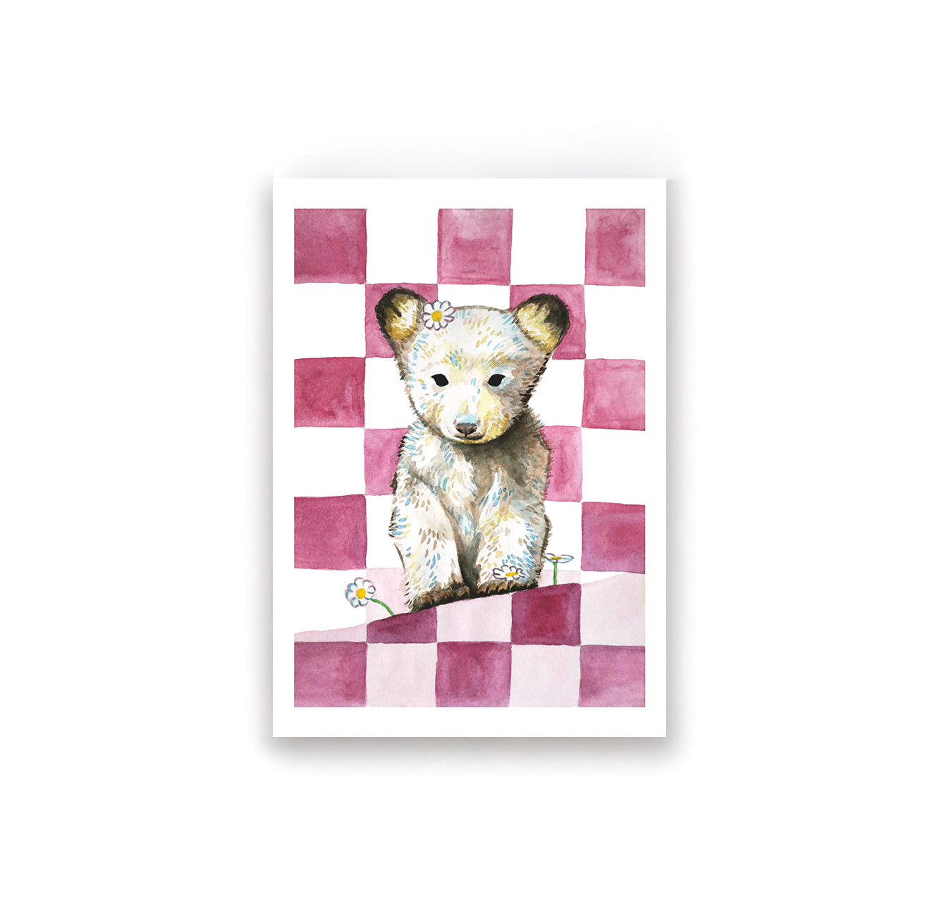 Checkerboard Bear