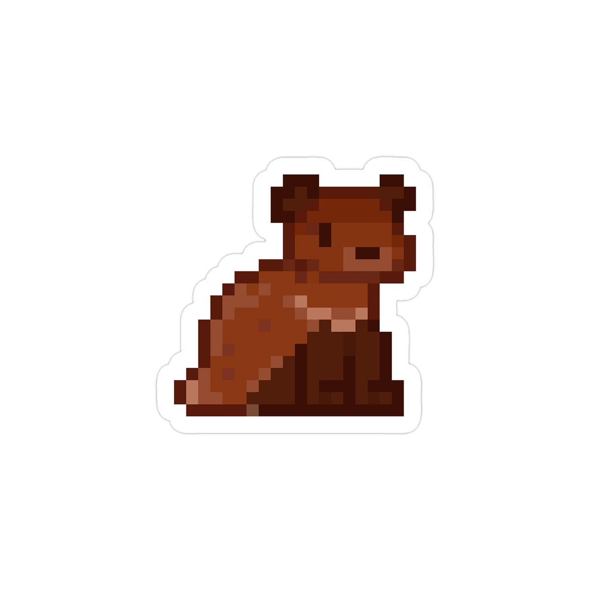Brown Bear - Die Cut Sticker